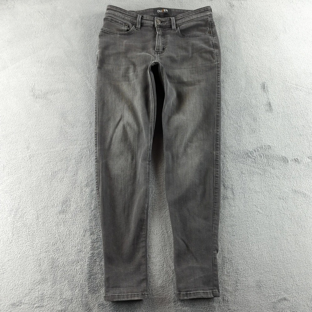 DUER L2X Jeans Mens‎ 31x30 Gray Slim Stretch Performance Denim Pants DU/ER